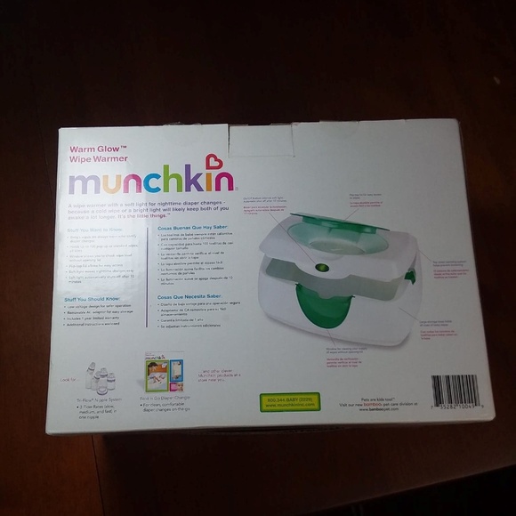 Munchkin Warm Glow Baby Wipe Warmer - Picture 2 of 4